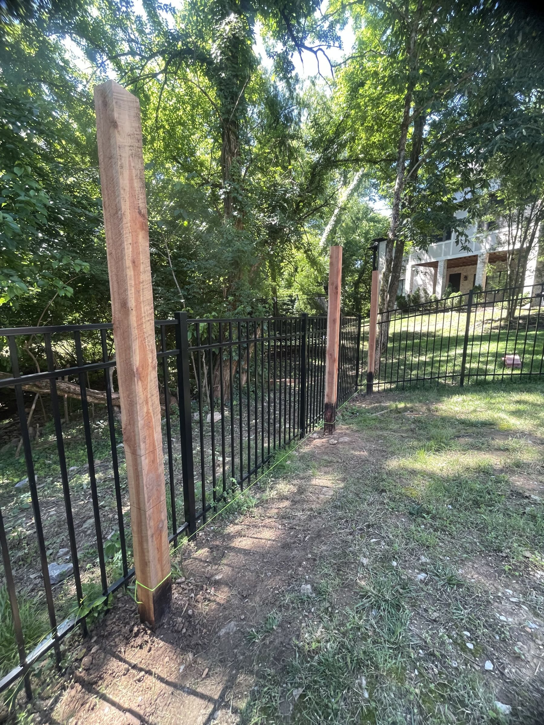 Fencing + protection designed and built by Avodah in Middle Tennessee