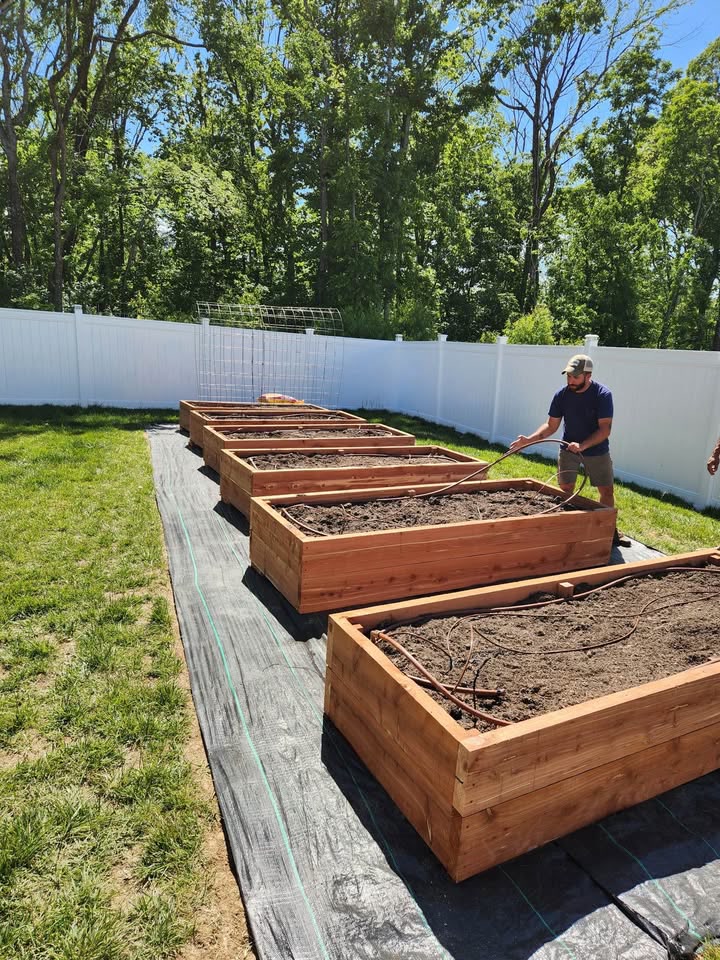 Irrigation + water designed and built by Avodah in Middle Tennessee