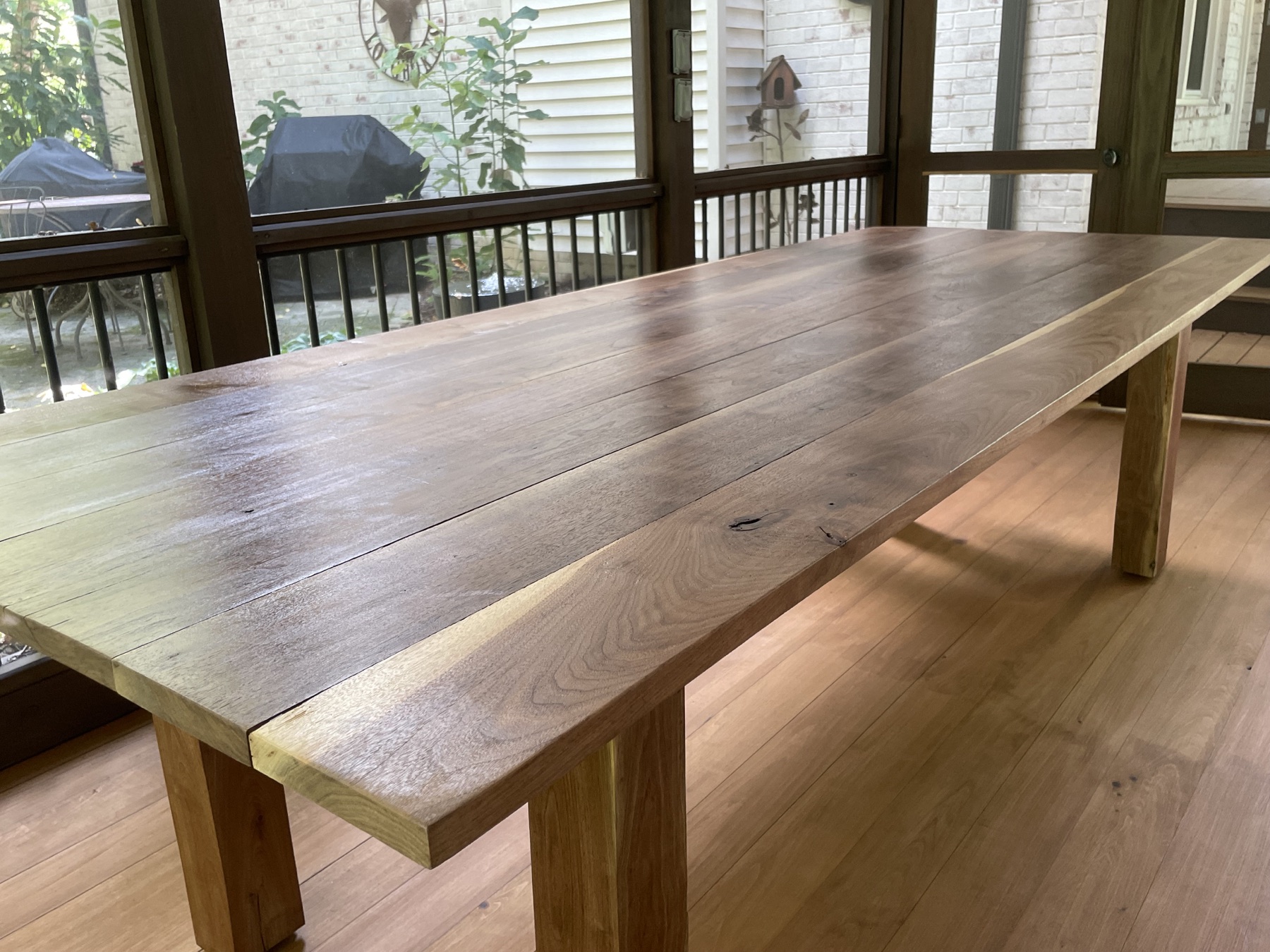 A Black Walnut Gathering Table in Brentwood project detail