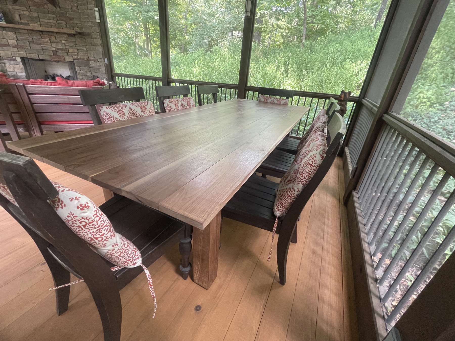 A Black Walnut Gathering Table in Brentwood project detail