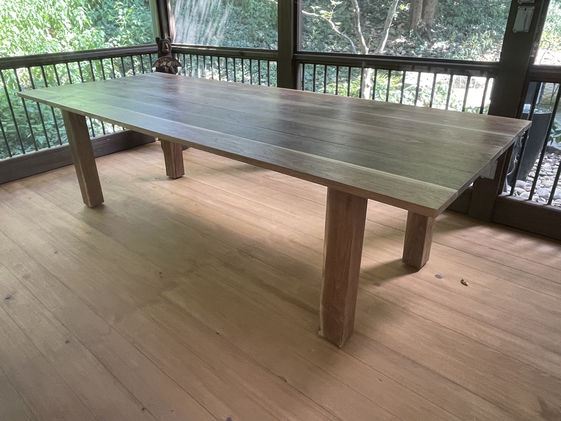 A Black Walnut Gathering Table in Brentwood project detail