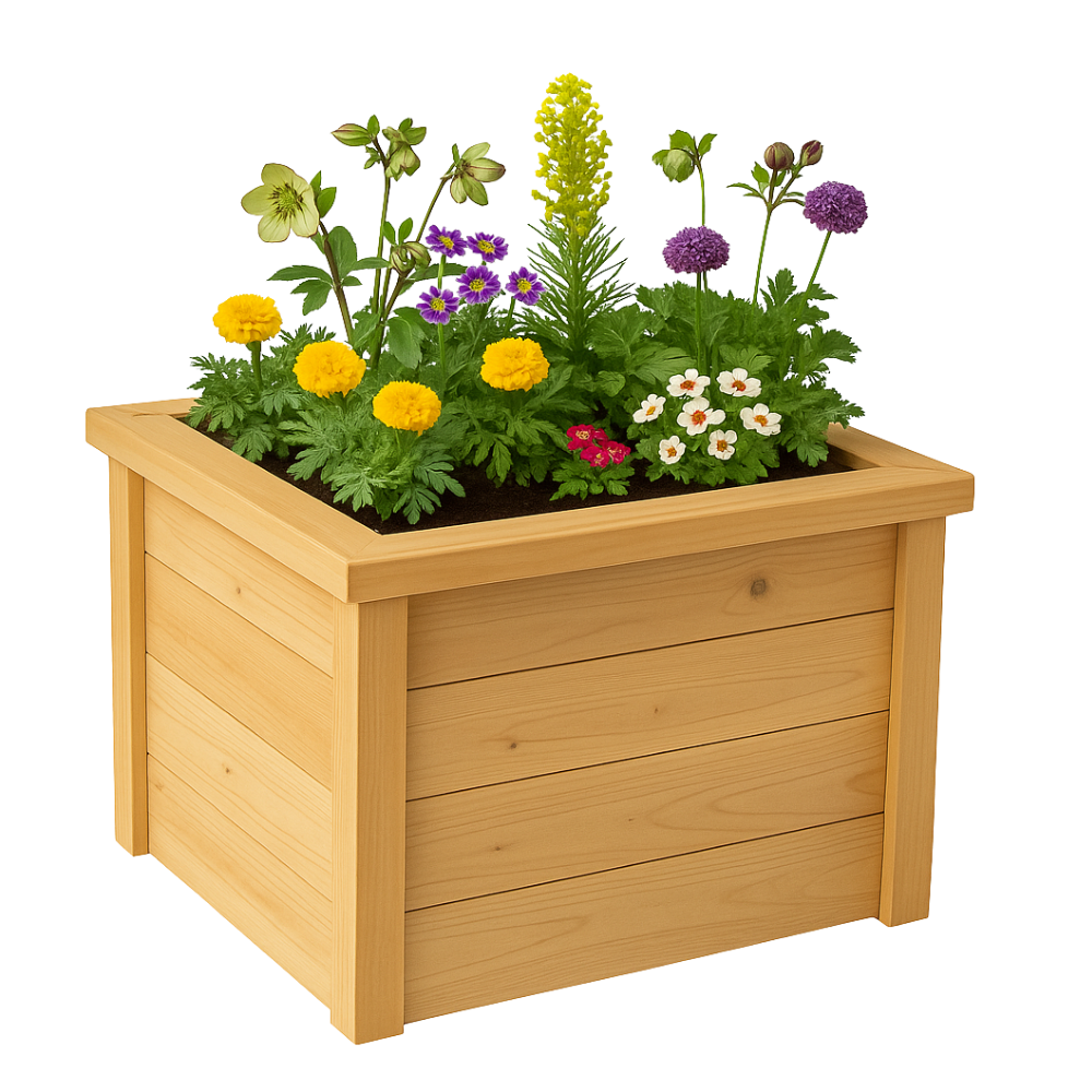 The Gardenview Bed | Cedar Collection